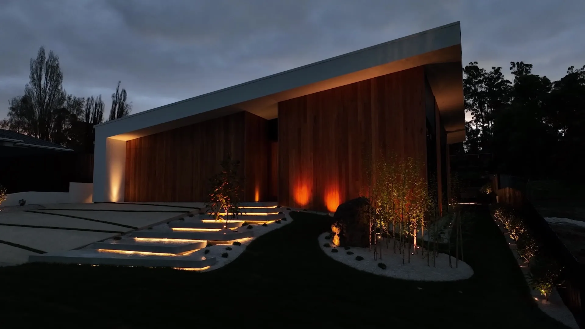 Dark architecture across Tasmania